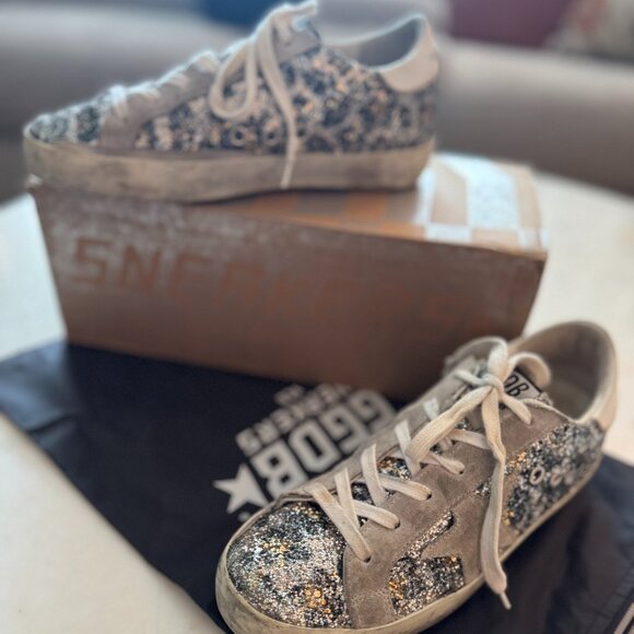 Golden Goose Superstar Sneakers Sz 6 - Picture 1 of 10